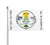 Bandiere Da Giardino The Oneida Nation Of Wisconsin Outdoor Bandiera Lavabile Banner Giardino Antivento Bandiera Da Cortile Per Esterna Sport Interno 90X150 CM
