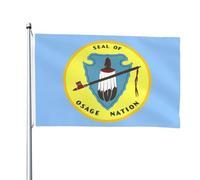 Bandiere Da Giardino The Osage Nation Banner Giardino Decorazione Bandiera Da Cortile Impermeabile Bandiere Decorative Per Giardino Prato Interno 90X150 Cm