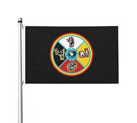 Bandiere Da Giardino The Sault Ste Marie Tribe Of Chippewa Indians Of Michigan Bandiere Decorative Decorazione Outdoor Bandiera Impermeabile Banner Giardino Per Cortile Esterna Interno 90X150 CM