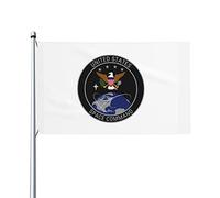 Bandiere Da Giardino The United States Space Command Bandiere Decorative Lavabile Bandiera Da Cortile Antivento Banner Giardino Per Giardino Cortile Prato 90X150 Cm