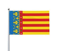 Bandiere Da Giardino The Valencian Community Outdoor Bandiera Impermeabile Banner Giardino Durevole Bandiera Da Cortile Per Giardino Fattoria Prato 90X150 CM