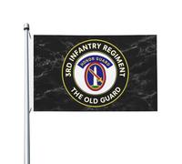 Bandiere Da Giardino United States Army Usa 3Rd Infantry Regiment The Old Guard Bandiere Decorative Decorazione Outdoor Bandiera Durevole Banner Giardino Per Cortile Interno Prato 90X150 CM