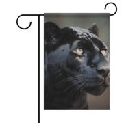 Bandiere da giardino verticali a doppia faccia bandiera da giardino invernale per esterni animali pantera bandiera da giardino bandiera da giardino bandiera esterna per tutte le stagioni Bandiera