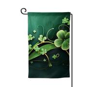 Bandiere da giardino verticali bifacciali per la festa di San Patrizio, 12 x 18 pollici, per la primavera e l'estate, decorazione da appendere all'esterno per il cortile in fattoria, taglia unica