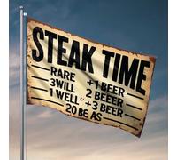 Bandiere da parete per ragazzi, con sistema di valutazione della birra, bandierine decorative per esterni (60 x 90 cm)