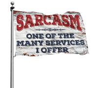 Bandiere da parete per ragazzi Sarcasmo One Of The Many Services I Offer Flag Cool Flags for Guys Flags for Boys Room (60 x 90 cm)