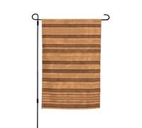 Bandiere da patio stampate con texture in legno originale, 30,5 x 45,7 cm, adatte per balcone, patio e decorazione di vasi di fiori.