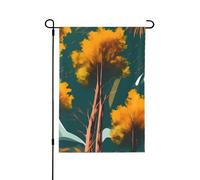 Bandiere decorative con alberi del sole dei parchi nazionali per esterni, decorazione da giardino su entrambi i lati per tutte le stagioni e le vacanze