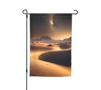 Bandiere decorative da giardino con stelle del deserto, design durevole ed elegante, per tutte le stagioni, adatte per terrazze, balconi, prati