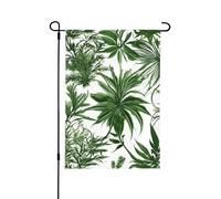 Bandiere decorative per esterni, con erbe e piante erbacee, decorazione da giardino su entrambi i lati, per tutte le stagioni e le vacanze