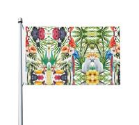 Bandiere decorative per esterni in poliestere, 9,1 x 1,5 m, resistente allo sbiadimento, asole in metallo, per esterni