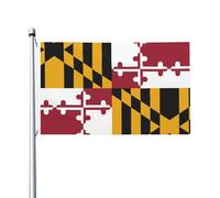 Bandiere decorative per esterni in poliestere, 9,1 x 1,5 m, resistente allo sbiadimento, asole in metallo, per esterni