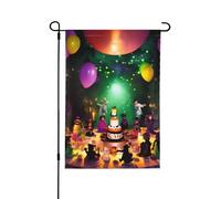 Bandiere decorative per feste di Halloween per esterni, decorazione da giardino su entrambi i lati per tutte le stagioni vacanze