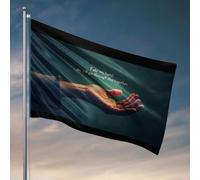 Bandiere decorative per la stanza Take My Hand, We Will Get Through This Together. Bandiera Deck Decor Camper Decorazioni per interni (30 x 45 cm)