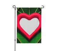 Bandiere decorative per San Valentino, per esterni, double face, decorazione da giardino per tutte le stagioni