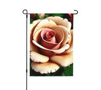 Bandiere decorative rustiche con rose per esterni, decorazione da giardino su entrambi i lati, per tutte le stagioni e le vacanze