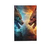Bandiere del drago 3x5 FT Fantasy Animal Garden Bandiera Banner Doppio Lato per Casa Cortile Esterno Interno Festa Decorativa