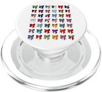 Bandiere Del Mondo Bandiere Paesi Internazionali Ragazza Coquette PopSockets PopGrip per MagSafe