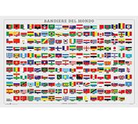 Bandiere del mondo. Geoposter
