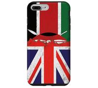 Bandiere del Regno Unito e del Kenya - Kenya britannico Custodia per iPhone 7 Plus/8 Plus