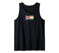 Bandiere del Regno Unito e dell'India - British Indian Canotta