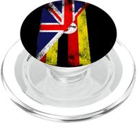Bandiere del Regno Unito e dell'Uganda - Ugandese britannico PopSockets PopGrip per MagSafe