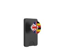 Bandiere del Regno Unito e dell'Uganda - Ugandese britannico PopSockets PopWallet per MagSafe