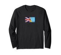 Bandiere del Regno Unito e Santa Lucia - British Saint Lucian Maglia a Manica