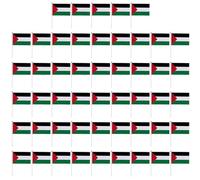 Bandiere della Palestina Sul Bastone Decorazione Del Partito Forniture Accessori Tenuto In Mano Bastone Bandiere Palestinesi Per Evento