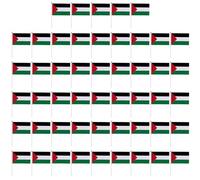 Bandiere della Palestina Sul Bastone Decorazione Del Partito Forniture Accessori Tenuto In Mano Bastone Bandiere Palestinesi Per Evento