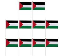 Bandiere della Palestina Sul Bastone Decorazione Del Partito Forniture Accessori Tenuto In Mano Bastone Bandiere Palestinesi Per Evento