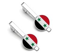 Bandiere Della Repubblica Araba Siriana Fermacravatta Da Uomo Fermacravatta Cravatta Da Matrimonio Affari Per Uomo Vita Quotidiana Anniversario Di Matrimonio Regali Aziendali