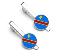 Bandiere Della Repubblica Democratica Del Congo Fermacravatta Da Uomo Fermacravatta Cravatta Da Matrimonio Affari Per La Vita Quotidiana Anniversario Di Matrimonio Regali Aziendali