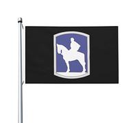 Bandiere della squadra di combattimento della 116a brigata di fanteria 3x5 Ft Bandiera per decorazione esterna Bandiera leggera Bandiere per feste a casa Bandiere 3x5
