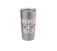 Bandiere di ancoraggio Inkwell Beach Classic Martha's Vineyard Bicchiere termico in acciaio inox doppia parete