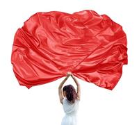 Bandiere Di Culto Di Danza Di Lode Da 55 Pollici Con Asta Bandiere Della Chiesa Di Lode A Mezza Cerchio Per Spettacoli Di Danza All'Aperto Bandiera D'ala D'angelo Mezza Cerchio