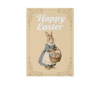 Bandiere di pace di Pasqua felice per esterni banner porta pasquale per decorazione Yard 28x40 double sided