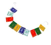 Bandiere di Preghiera Tibetane Piccole Bandiere Fatte a Mano nei Colori dei