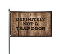 Bandiere divertenti per camera adolescenti ragazze sicuramente non una trappola bandiera per camper decorazione grotta uomo (152 x 244 cm)