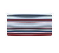 Bandiere e cartelli a strisce rosse blu bianche grigie bandiere da appendere alla parete Banner personalizzato per feste con 4 fori sfondo con testo fotografico sfondo per feste di compleanno per