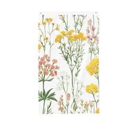 Bandiere floreali 0,9 x 1,5 m, bandiera da giardino a doppia faccia per casa cortile esterno interno festa decorativa
