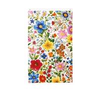 Bandiere floreali colorate 3x5 FT Vintage Floreale Giardino Bandiera Banner Doppio Lato per Casa Cortile Esterno Interno Festa Decorativa