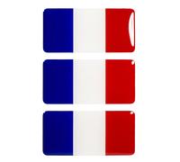 Bandiere Francia - adesivi 3D decorazione gel sticker per auto moto: set di 3