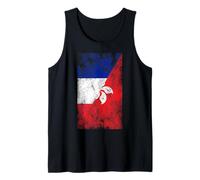 Bandiere Francia & Hong Kong - Hong Konger Francese Canotta