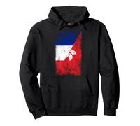 Bandiere Francia & Hong Kong - Hong Konger Francese Felpa con Cappuccio