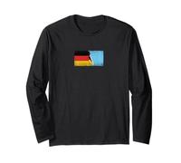 Bandiere Germania e Santa Lucia - San Luciano tedesco Maglia a Manica