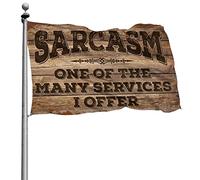 Bandiere grafiche per camera Sarcasmo One Of The Many Services I Offer Flag Man Cave Flags Hippie Decor (152 x 244 cm)