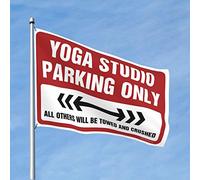 Bandiere grafiche per stanza yoga studio parcheggio solo bandiere per camera adolescenti ragazze roba bar per uomo grotta (dimensioni: 60 x 90 cm)
