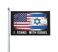 Bandiere israeliane con bandiere israeliane per la stanza dei ragazzi. Bandiere fantastiche da parete per aula, 9,1 x 1,5 m, arazzo Israele per l'ufficio.