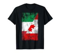 Bandiere Italia e Canada - Italiano Canadese Maglietta